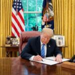 Madaxweyne Trump oo wareysi siinayay Telefishinka NBC.